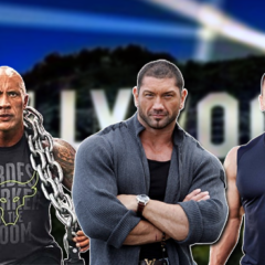 Batista، Cena & The Rock: ریسلنگ لیجنڈز جو ایک ساتھ ہولی وڈ کی تاریخ رقم کر سکتے تھے۔