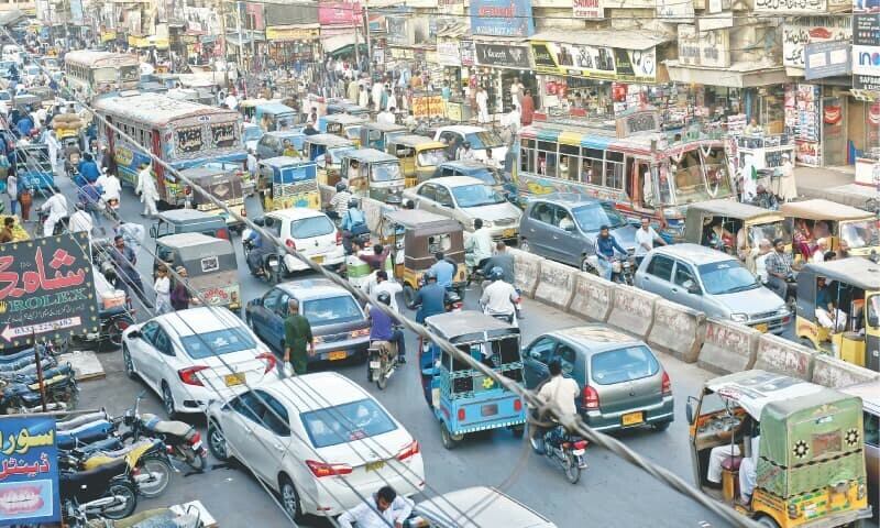 کراچی ٹریفک پلان نے رمضان میں بھیڑ کو روکنے کے لئے وضع کیا