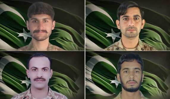 بلوچستان کے آپریشنز: آئی ایس پی آر میں چار فوجیوں نے شہید کیا ، 12 دہشت گرد ہلاک ہوگئے