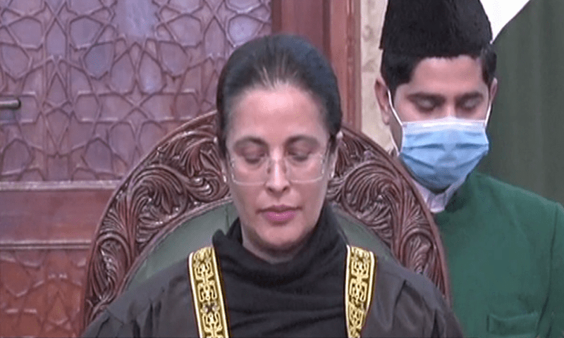 جسٹس عائشہ ملک نے اختلاف رائے کو اپ لوڈ کرنے میں ناکامی کی وجہ سے متاثر کیا
