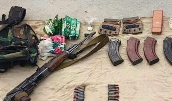 کم از کم پانچ دہشت گرد ہلاک ، دو کو کے پی آئی بیوس میں گرفتار کیا گیا